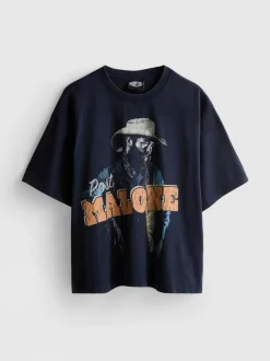 „Post Malone“ Baumwoll-T-Shirt mit Grafik