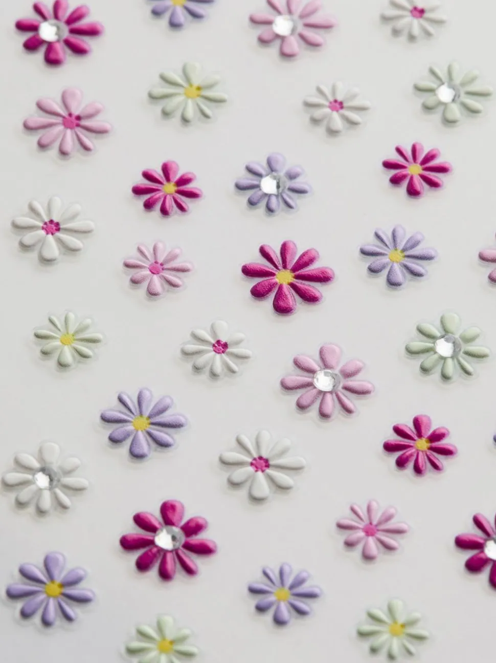 PS... Blumen-Nagelsticker, 52er-Pack