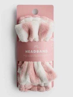 PS... Gestreiftes Haarband mit Schleife