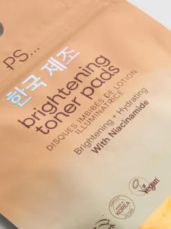 PS... K-Beauty Aufhellende Tonerpads fürs Gesicht, 20er-Pack