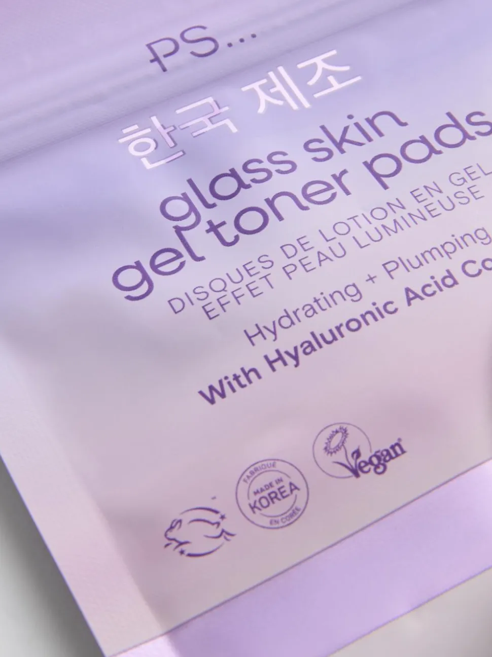 PS... K-Beauty Gel-Tonerpads fürs Gesicht, 20er-Pack