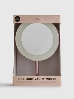 PS... Kosmetikspiegel mit Ringlicht