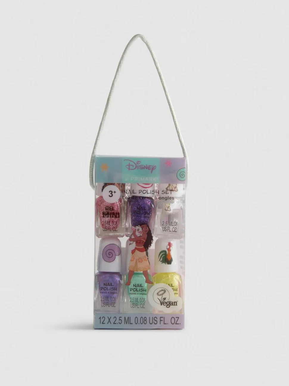 PS... Mini „Disney Vaiana“ Nagellacke, 12er-Pack