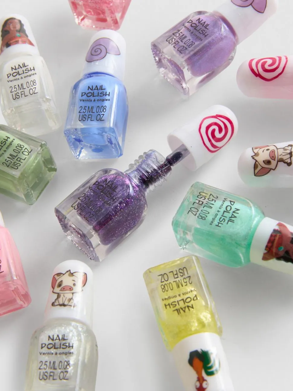 PS... Mini „Disney Vaiana“ Nagellacke, 12er-Pack