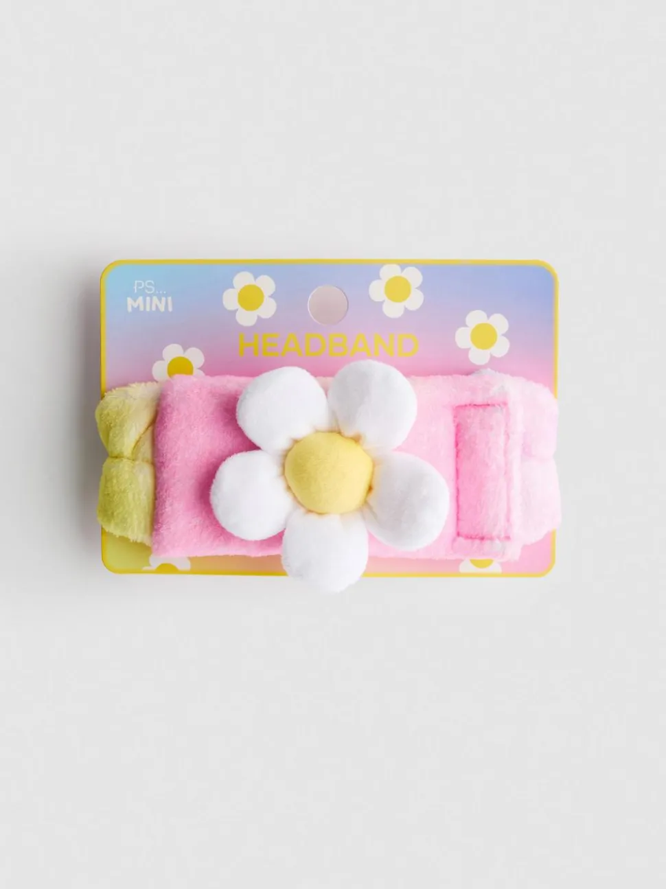 PS... Mini-Haarband mit Gänseblümchen