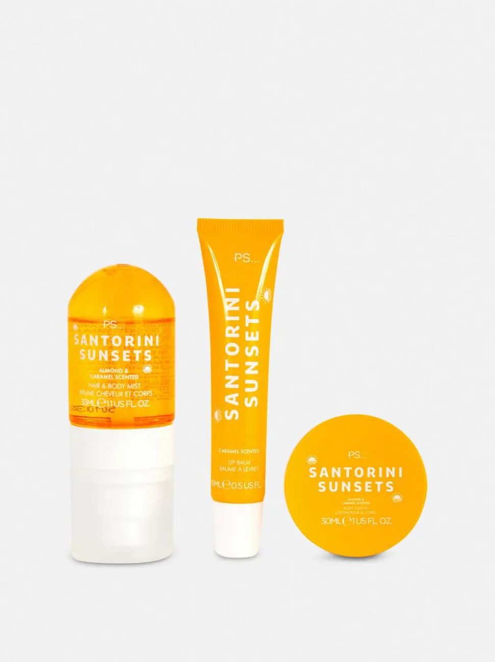 PS... Mini Körperpflegeset mit tropischem Duft