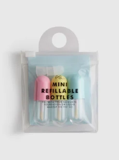 PS... Nachfüllbare Mini-Kosmetikflaschen, 3er-Pack
