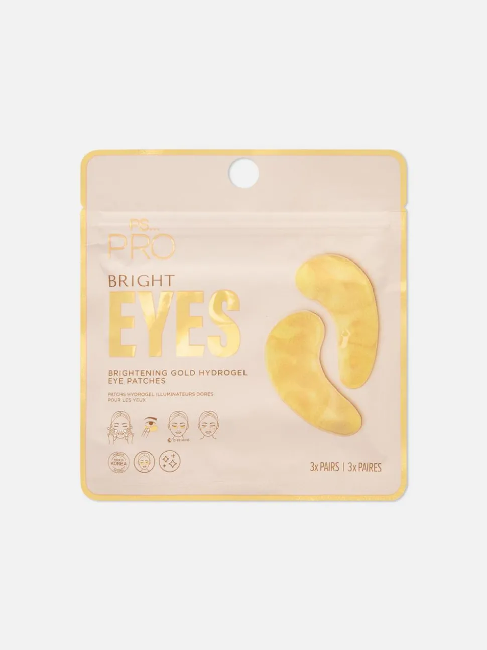 PS... Pro Augenpatches mit Hydrogel, 3er-Pack