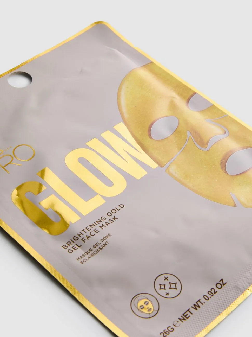 PS... Pro Glow Aufhellende, goldfarbene Gelmaske