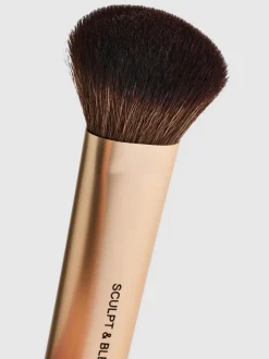 PS... Pro Zweiseitiger Make-up-Pinsel