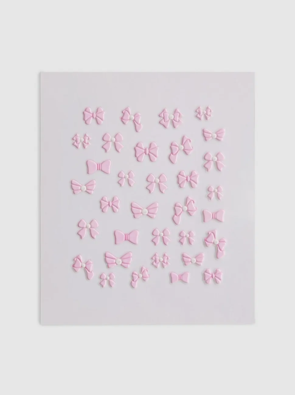 PS... Schleifenförmige Nailart-Sticker, 33er-Pack