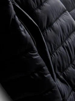 Pufferjacke mit Trichterkragen