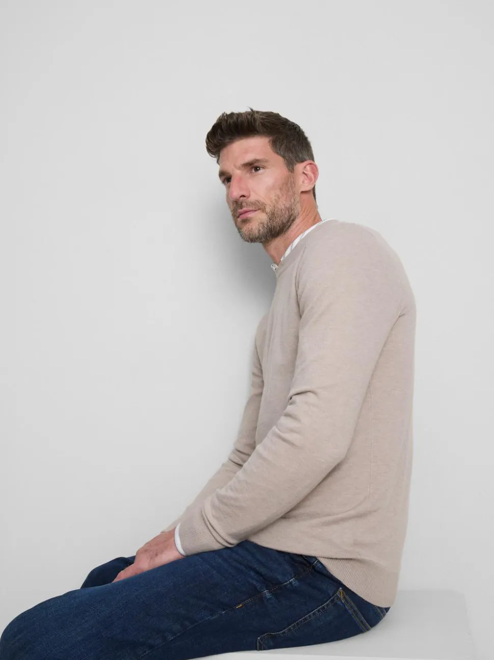 Pullover mit Rundhalsausschnitt