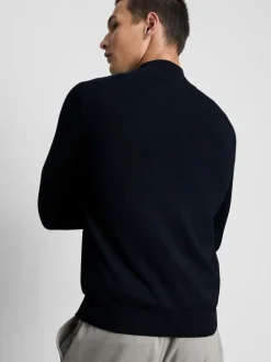 Pullover mit Viertelreißverschluss