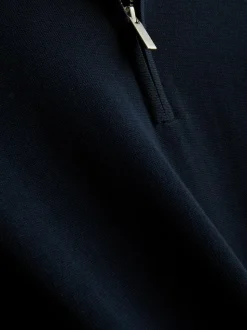 Pullover mit Viertelreißverschluss