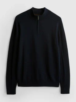 Pullover mit Viertelreißverschluss