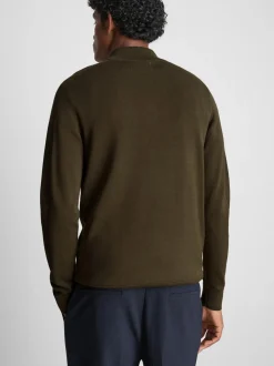 Pullover mit Viertelreißverschluss