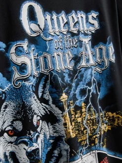 „Queens Of The Stone Age“ T-Shirt mit Grafik