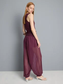 Racerback-Tanktop mit U-Ausschnitt