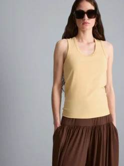 Racerback-Tanktop mit U-Ausschnitt