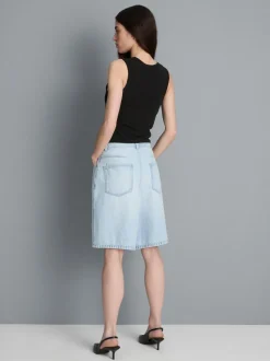 Racerback-Tanktop mit U-Ausschnitt