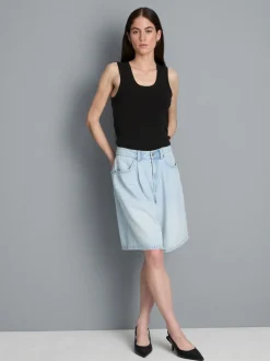Racerback-Tanktop mit U-Ausschnitt