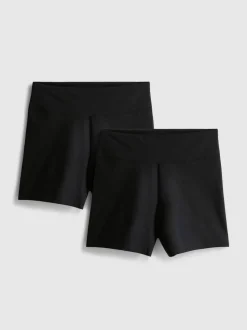 Radlerhose mit hohem Baumwollanteil, 2er-Pack