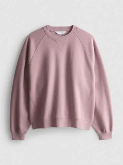Raglan-Sweatshirt mit hohem Baumwollanteil