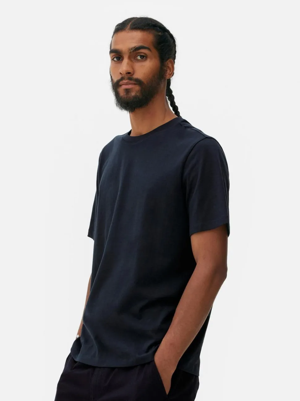 Regular Fit Rundhals-T-Shirt
