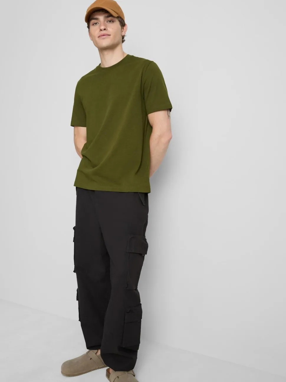 Regular-Fit-T-Shirt aus reiner Baumwolle