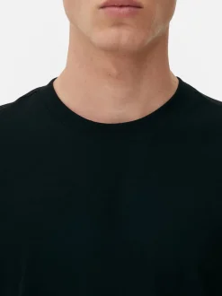 Regular-Fit-T-Shirt mit Rundhalsausschnitt