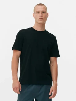 Regular-Fit-T-Shirt mit Rundhalsausschnitt