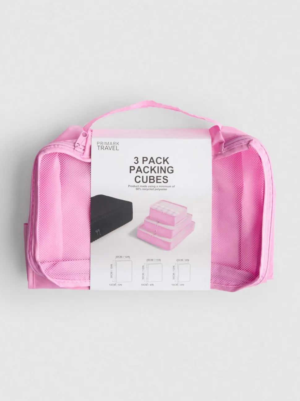 Reise-Packwürfel-Set, 3er-Pack