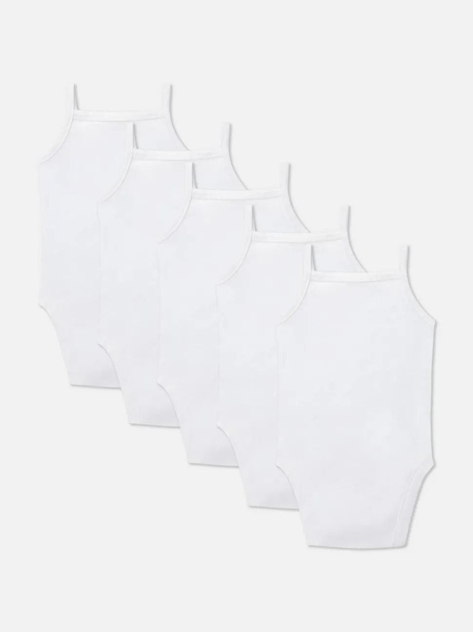 Riemchen-Body für Neugeborene, 5er-Pack
