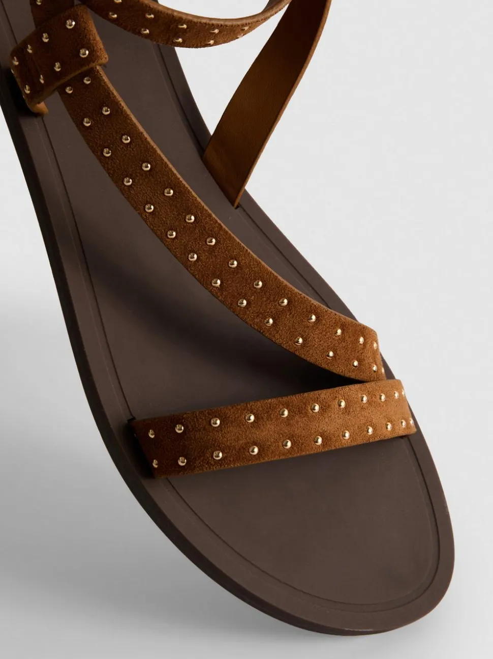 Riemchensandalen mit Nieten