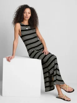 Ärmelloses „Paula Echevarría“ Bodycon-Midaxikleid