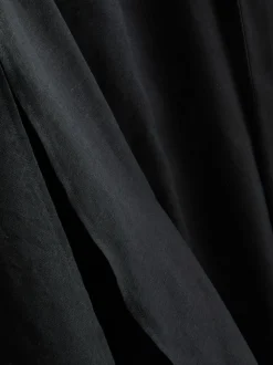 Ärmelloses „The Edit“ Leinen-Midikleid