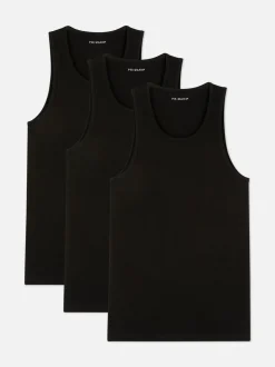 Ärmellose Trägershirts, 3er-Pack
