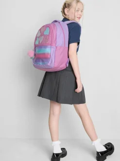 Rucksack für die Schule mit Farbverlauf