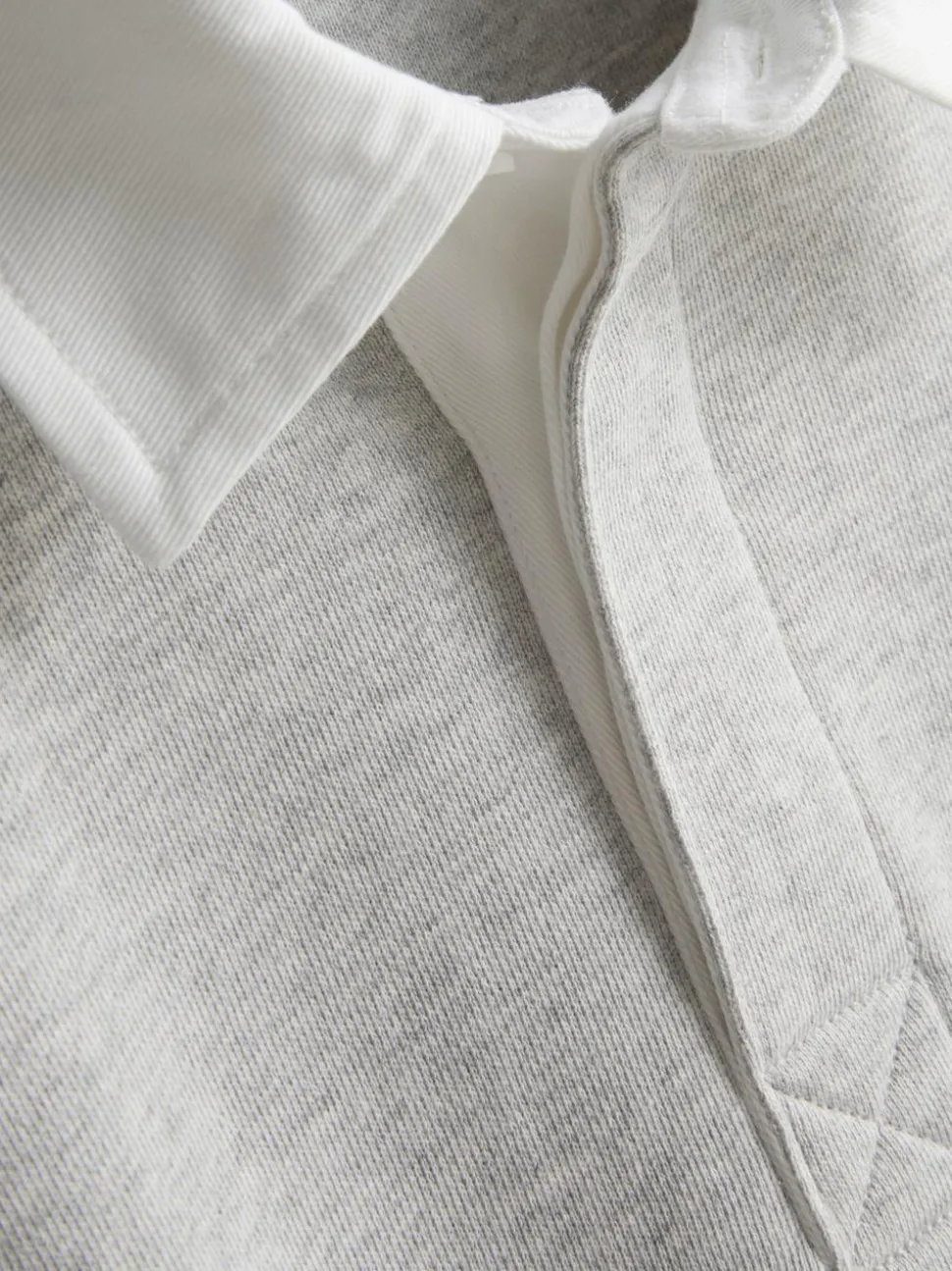 Rugby-Poloshirt mit hohem Baumwollanteil
