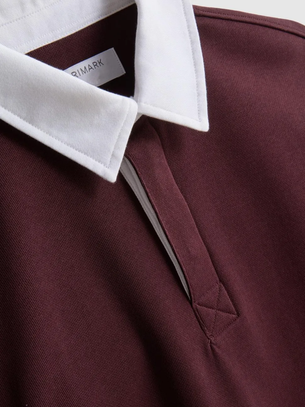 Rugby-Poloshirt mit hohem Baumwollanteil