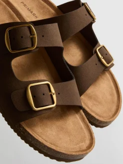Sandalen mit Doppelschnallenriemen
