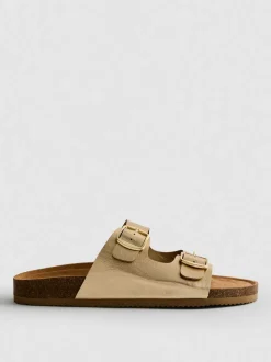 Sandalen mit Doppelschnallenriemen