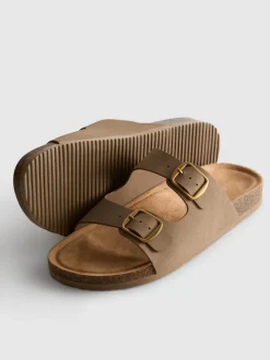 Sandalen mit Doppelschnallenriemen
