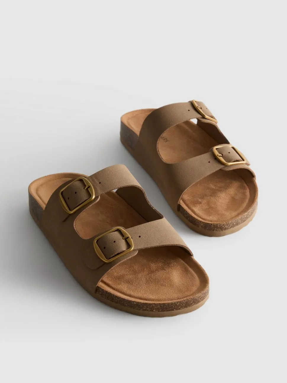 Sandalen mit Doppelschnallenriemen