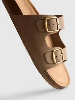 Sandalen mit Doppelschnallenriemen