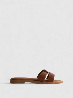 Sandalen mit gewebtem Riemen
