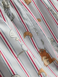 Schlafanzug aus Baumwolle mit „Disney Ratatouille“ Grafik
