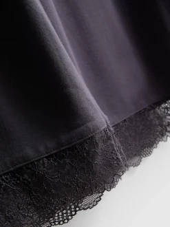 Schlafanzug-Culotte mit hohem Modalanteil