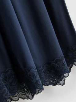 Schlafanzug-Culotte mit hohem Modalanteil